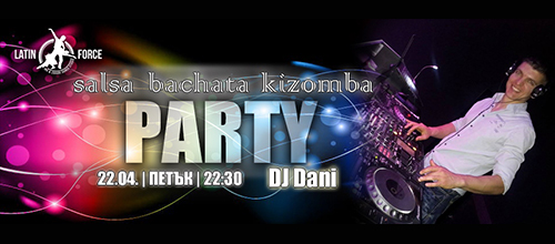 Latin Force’s salsa, bachata and kizomba party!