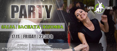 Latin Force salsa, bachata and kizomba party!