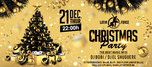 Christmas Salsa Party and Lottery Celebrating 4 Years Latin Force Halls | 21.12.2017